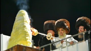 מעמד ההדלקה של האדמו"ר מסאטמאר במירון | Satmar Rebbe in Meron - Hadlukah - 2025