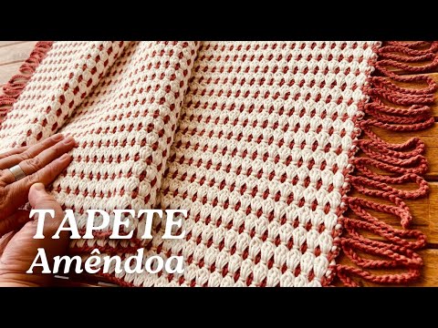 ALMOND RUG - Crochet rug with a super easy and versatile stitch to create incredible pieces!!