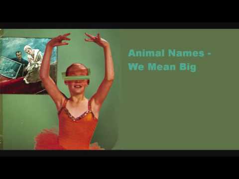 Animal Names - We Mean Big