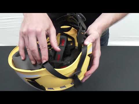 Attaching V9 Integrated Eyewear | 3M™ SecureFit™ Safety Helmet X5000