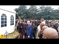 AKA's Family Entering The West Park Cemetery For AKA's Funeral