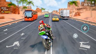 Traffic Bike Racing Games 3D - Android Gameplay