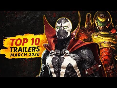 Top 10 Most Popular Game Trailers | March 2020