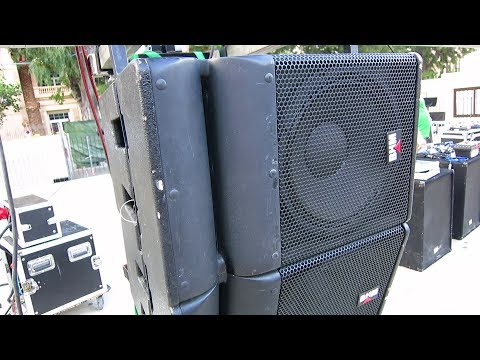 PASSIVE NON-POWERED LINE ARRAY - TWO PASSIVE WAYS: LOW and HIGH - ONLY USE TWO POLES (+1, -1)