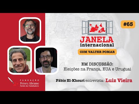 Janela Internacional #65 | Eleições na França, EUA e Uruguai; entrevista com Luiz Henrique Vieira