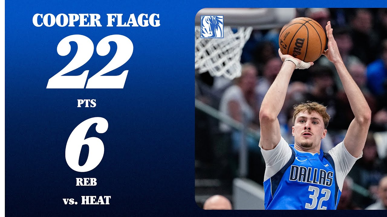 Cooper Flagg (22 PTS 6 REB) vs. Miami Heat | December 3, 2025
