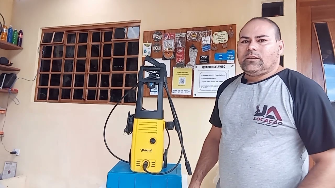 Watch Now Lavadora de Pressão Tekna Lavadora de Pressão Tekna