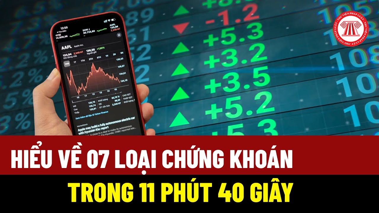 Hiểu về 07 loại chứng khoán trong 11 phút