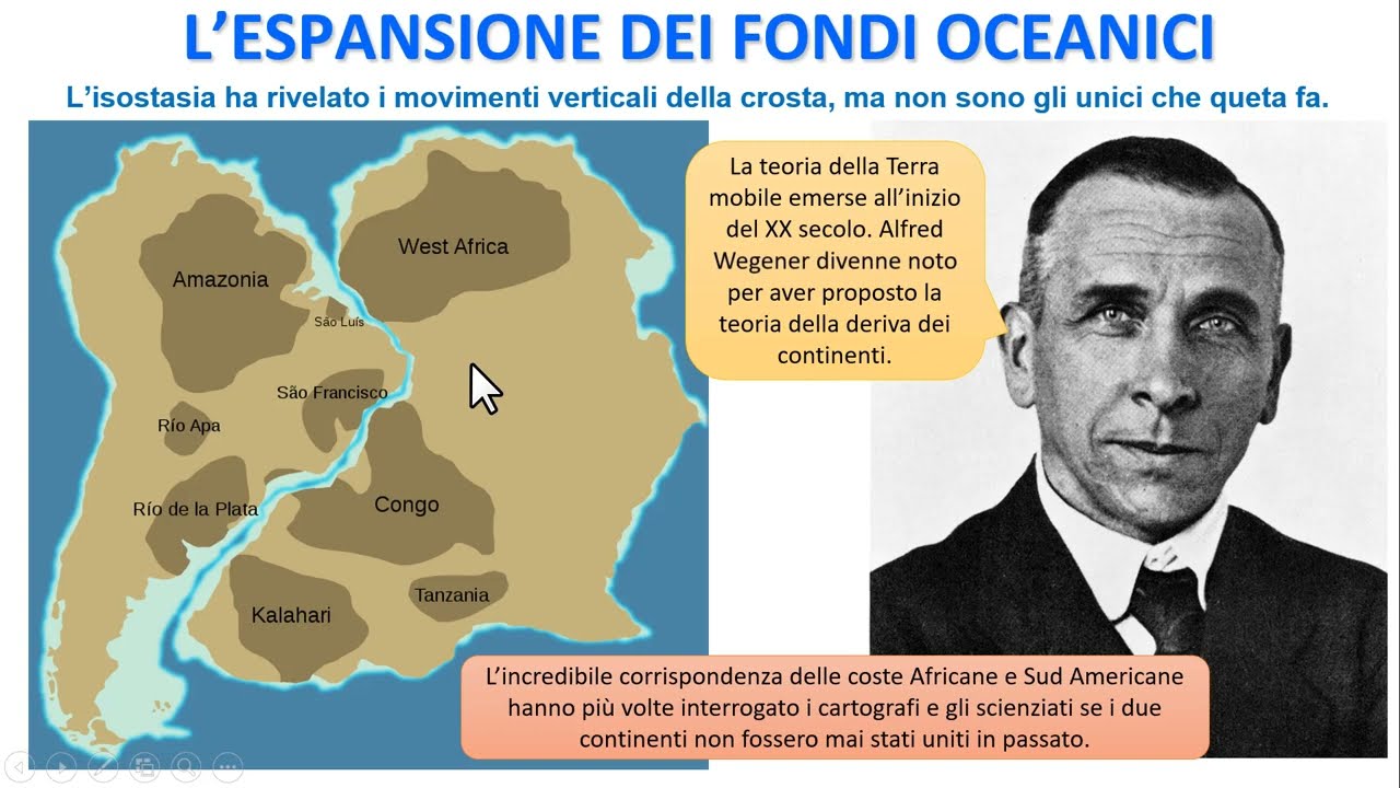 L'ESPANSIONE DEI FONDI OCEANICI