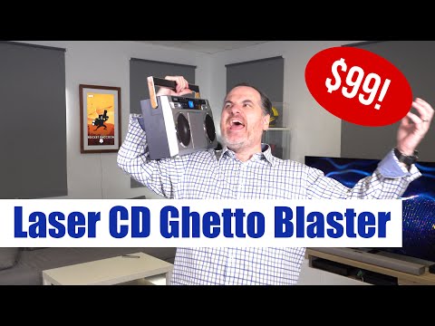 Laser CD Ghetto Blaster Review