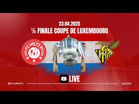 FC Wiltz 71 - Progrès Niederkorn: ¼ Finale Coupe de Luxembourg 20:00