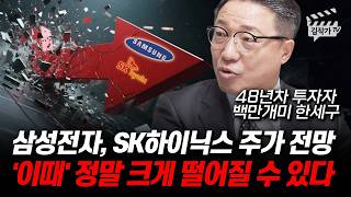 삼성전자, SK하이닉스 주가 전망, '이때' 정말 크게 떨어질 수 있다 (백만개미 한세구)