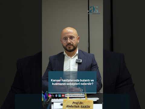 Kanser Hastalarında Bulantı ve Kusma Nedenleri  #onkoloji #kanser