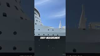 How much bigger is QM2 versus Titanic? #maritimehistory