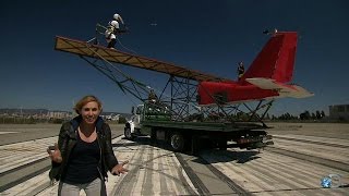 Tennis Wing Walk Mini Myth | MythBusters