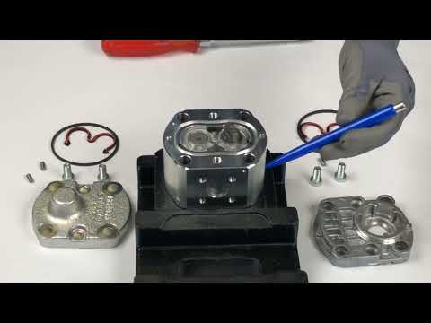 [EN] Bosch Rexroth: External gear pump - CKD - Conversion from CCW to CW rotation