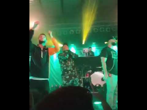 Albion,Nash,Miami Yacine,Zuna und Azet zusammen auf der Bühne🔥😻