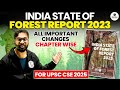 India State Of Forest Report 2023 In Detail Important Changes Chapter Wise ISFR 2023