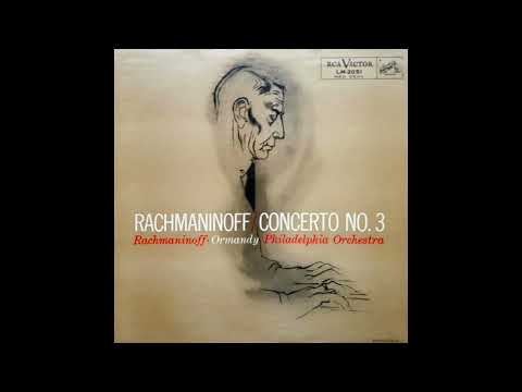 Rachmaninoff Plays His Piano Concerto No.3.  With the Philadelphia Orchestra.   (Recorded in 1939).