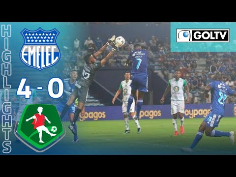 El ‘Bombillo’ reaccionó | Emelec 4 - Mushuc Runa 0 | Fecha # 12