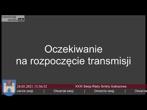 XXXI Sesja Rady Gminy Sułoszowa