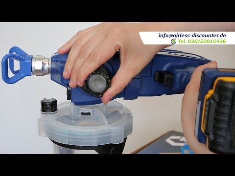 Richtiger Filter & Filterwechsel - Graco Ultra Airless Akku Handspritzgerät