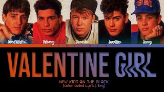 New Kids On The Block - Valentine Girl (Color Coded Lyrics Eng)