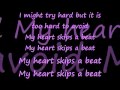 Heart Skips A Beat-Lenka lyrics 