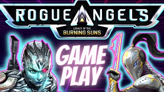 Rogue Angels Solo Board Game Playthrough | Board Game Preview