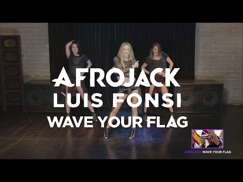 Afrojack ft. Luis Fonsi - Wave Your Flag (Dance Tutorial) | Mandy Jiroux