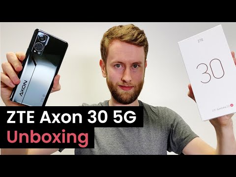 ZTE Axon 30 5G Unboxing and Hands-On