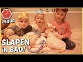 24 UUR OVERLEVEN iN ONS BAD! ? | Bellinga Vlog #2356