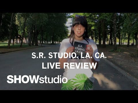 S.R. STUDIO. LA. CA. - Spring / Summer 2020 Menswear Live Review