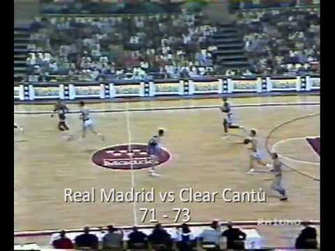 Real Madrid vs. Cantù