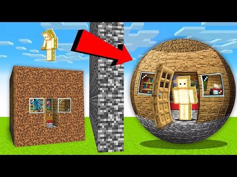 ZENGİN VS FAKİR GÜVENLİ EV! - Minecraft