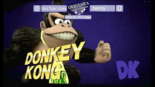 Monday Night SmashBall 138 - Wii U Singles - Yorz Truly | Links (Mario/Dr. Mario) vs benny (DK)