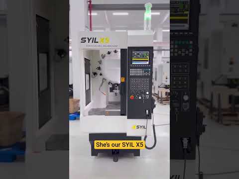 Mini Hobby CNC Machine - SYIL X5 | SYIL Machines Demo