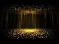 Gold Particles Dust Background HD 4K Background Loop Animation Motion Effects Cheizme