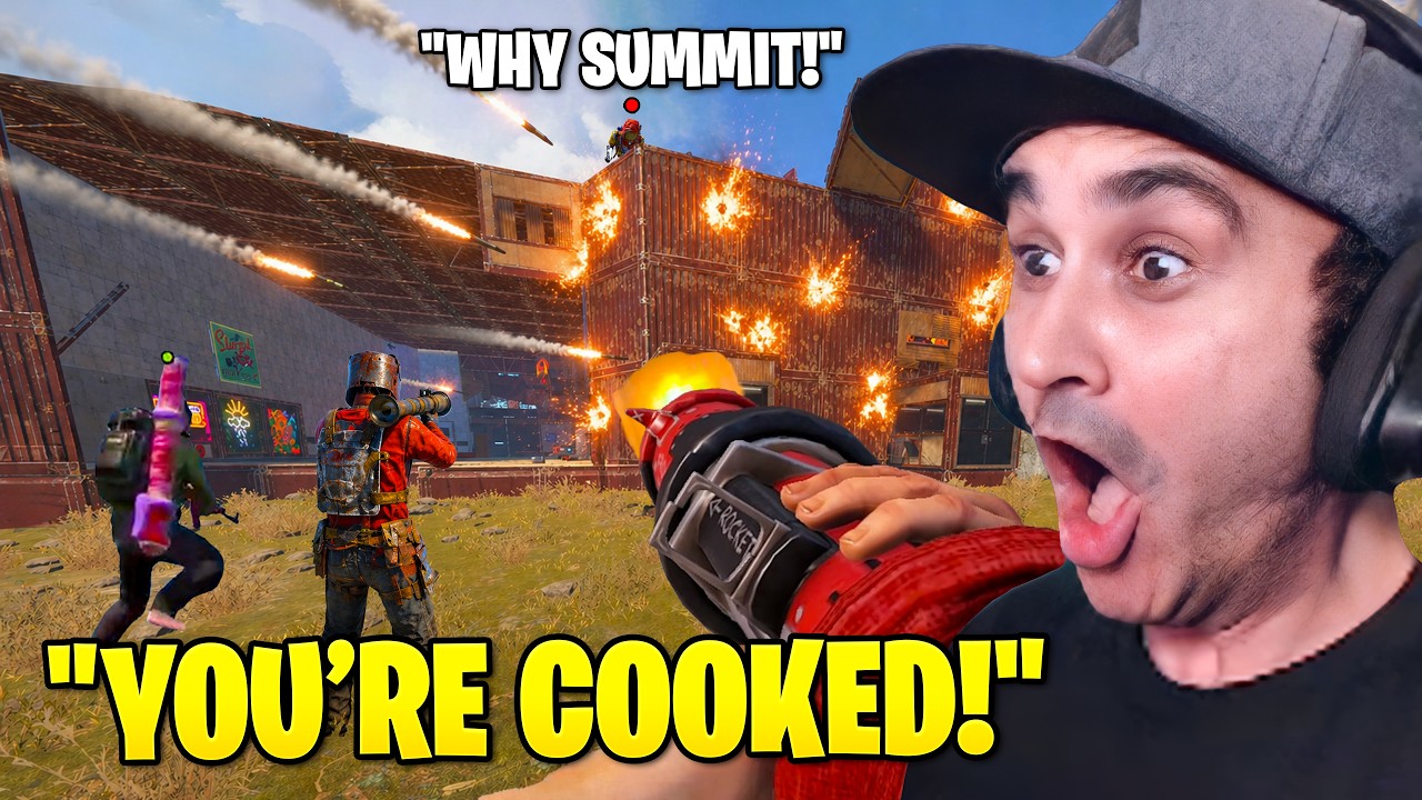 Summit1g BREAKS Alliance & Pulls Off Craziest Raid in TheBurntPeanut's Rust Server