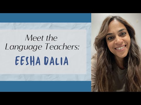 Meet the Sanksar Teachers - Eesha Dalia