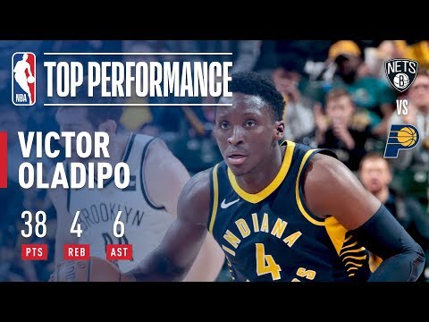 Victor Oladipo Scores 38 in OT Win Over Nets | December 23, 2017