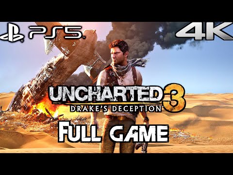 UNCHARTED 3 PS5 REMASTERED Gameplay Walkthrough FULL GAME (4K 60FPS)