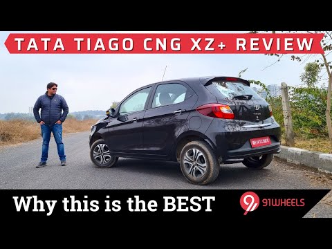 Tata Tiago CNG XZ+ Top Model Review || Best CNG Hatchback in India?
