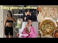 spend a week with me: 7 day glow up, 🍓matcha recipe, life updates