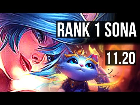 SONA & Miss Fortune vs YUUMI & Jhin (SUPPORT) | Rank 1 Sona, 1400+ games | EUW Challenger | v11.20