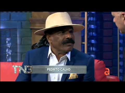 Xiomara la maquillista con Pedrito Calvo en TN3 - América TeVé