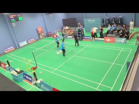 Oceania 2025 Individuels Senior SH 16e finale / Louis BEAUBOIS contre Jack YU (AUS)
