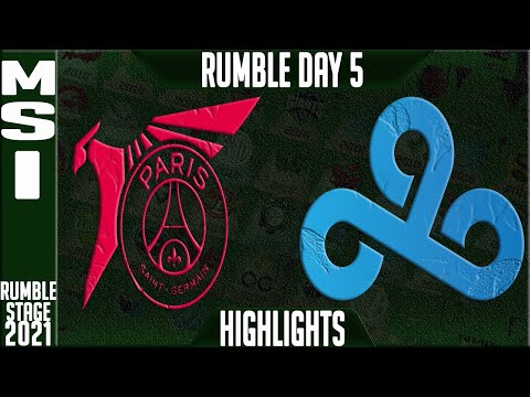 PSG vs C9 Highlights | MSI 2021 Rumble Group Day 5 | PSG Talon vs Cloud9