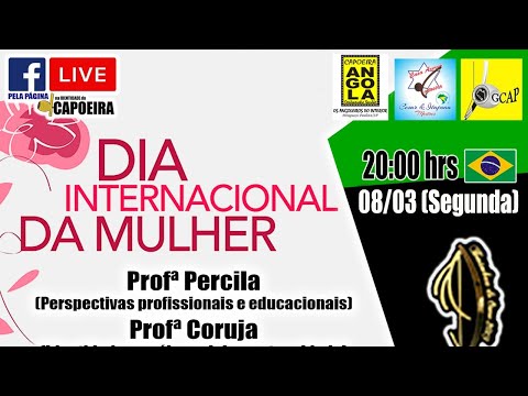194ª LIVE NA IDENTIDADE DO CAPOEIRA - DIA INTERNACIONAL DA MULHER
