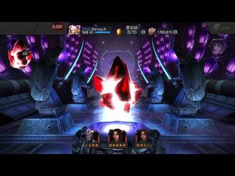 3X5 Star + 2X6 Star Crystal opening - MCOC Act 6 rewards